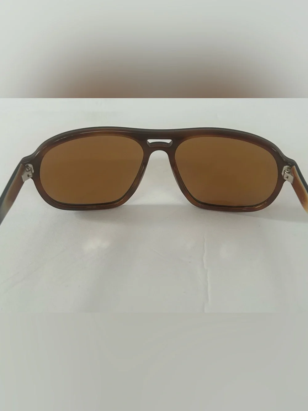 Paul Smith Black Frame Sunglasses with Brown Lenses